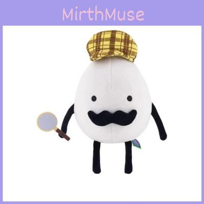 Adorabile Peluche Uovo Detective Carino Cartone Animato Anime Peluche Per Appartamento Dormitorio