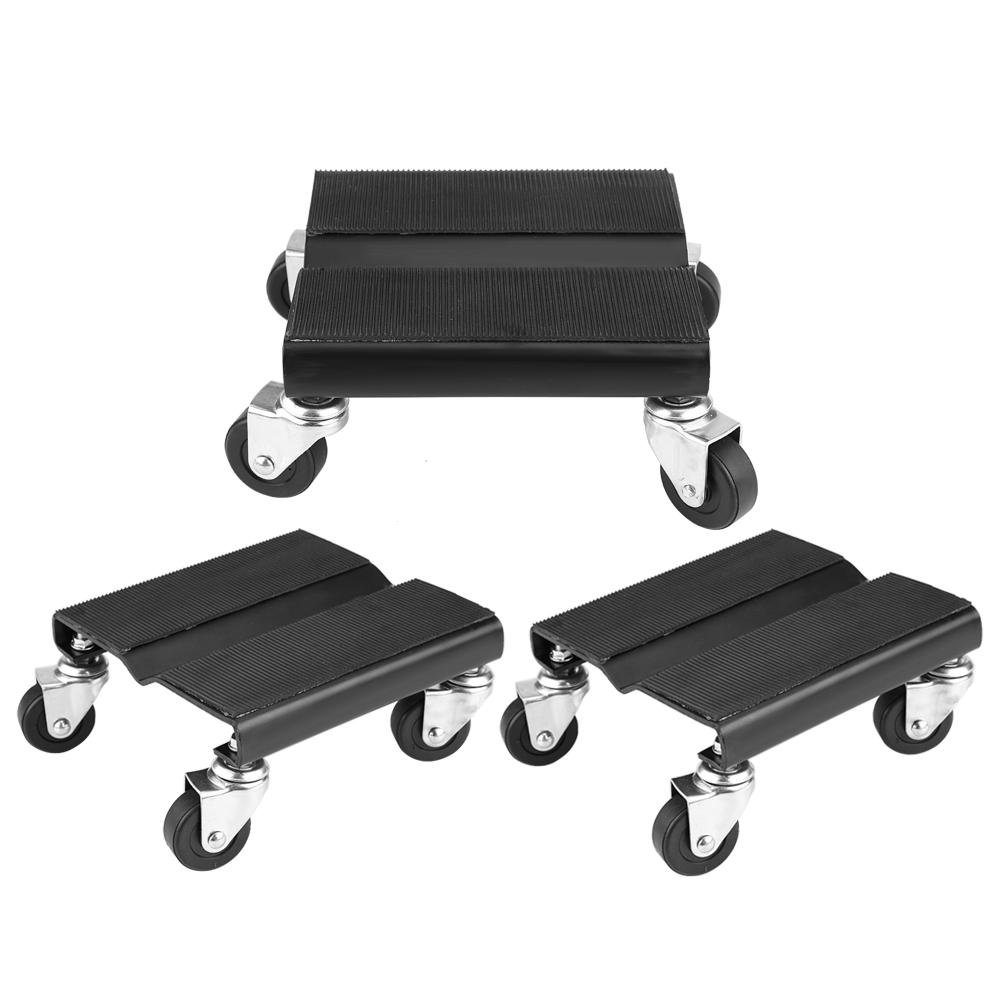 3Pcs Tire Car Dolly Auto Repair Snowmobile Moving Dollies Set 1500lbs Capcity