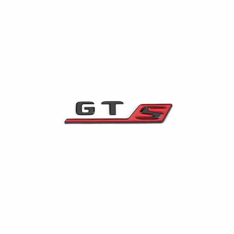GTR GTS GTC 3D ABS Letter Rear Trunk Decal Emblem Badge Sticker For Mercedes Benz AMG GT R S C GT43 GT63 C190 Car Accessories