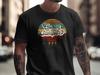 Queen of the Camper T-shirt, Retro Sunset RV Life Tee, Vintage Outdoors Adventure Shirt