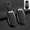 Metal+Leather Car Key Cover Shell Fob For Bentley Bentayga - 2Ahmv-Yk1 Car Key Case Cover For Bentley Keyring Accessorie