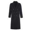 G·TENNA Men's TY28901 Wool Cashmere Peaked Lapel Overcoat