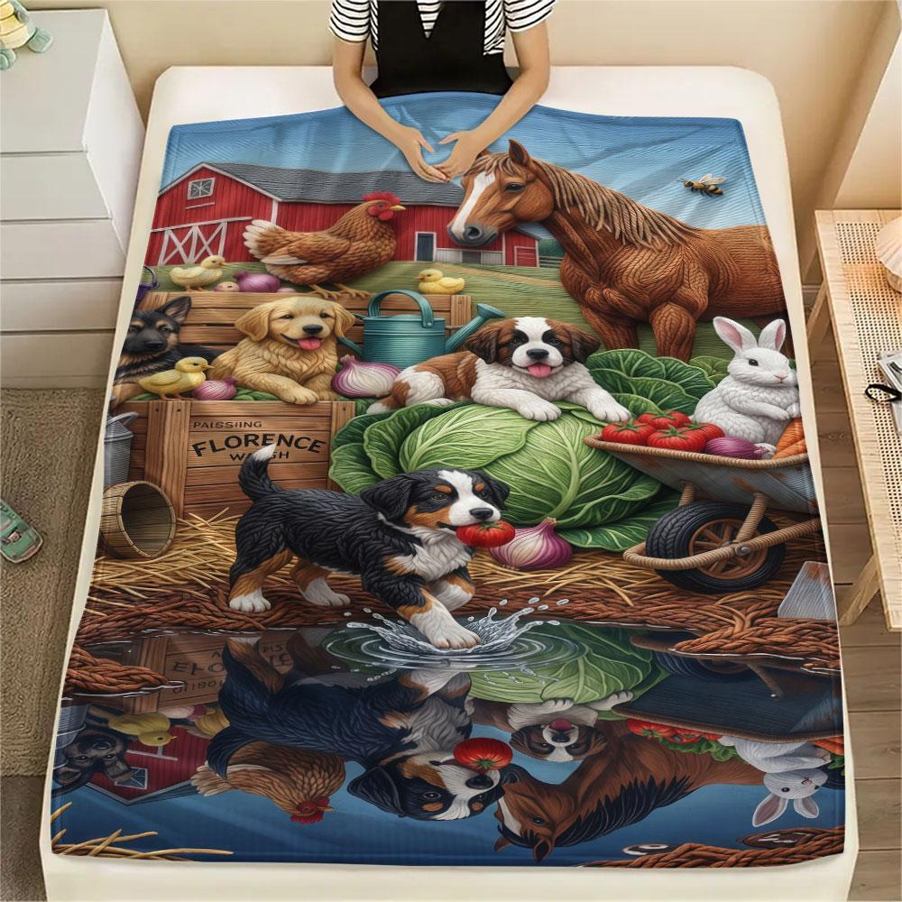 Stable Quiet Relax Blanket, High quality Comfortable for All Seasons, Home Decor, Warmth and Comfort