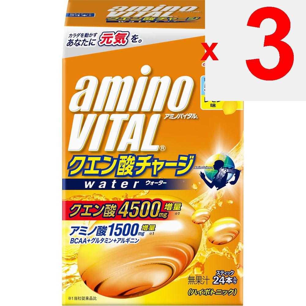 Ajinomoto Amino Vital Citric Acid Charge Water 24P Powder Amino Acids Powder