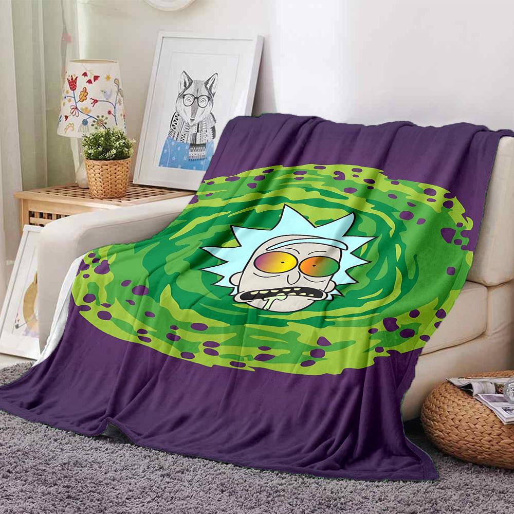 1pc Colorful Chaos Comic Strip Adventure Flannel Blanket for Super Soft Cute Comfort Blanket for Travel Bedding Couch Sofa Blanket Y82574
