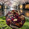 Custom Name Personalized Harley Quinn Print Umbrella, Auto Open Close, 8‑Rib Sturdy Frame, Commute Camping Hiking Use, Birthday Gift