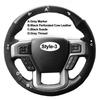 DIY Car Steering Wheel Cover For Ford F-150 2015 2016 2017 King Ranch Lariat