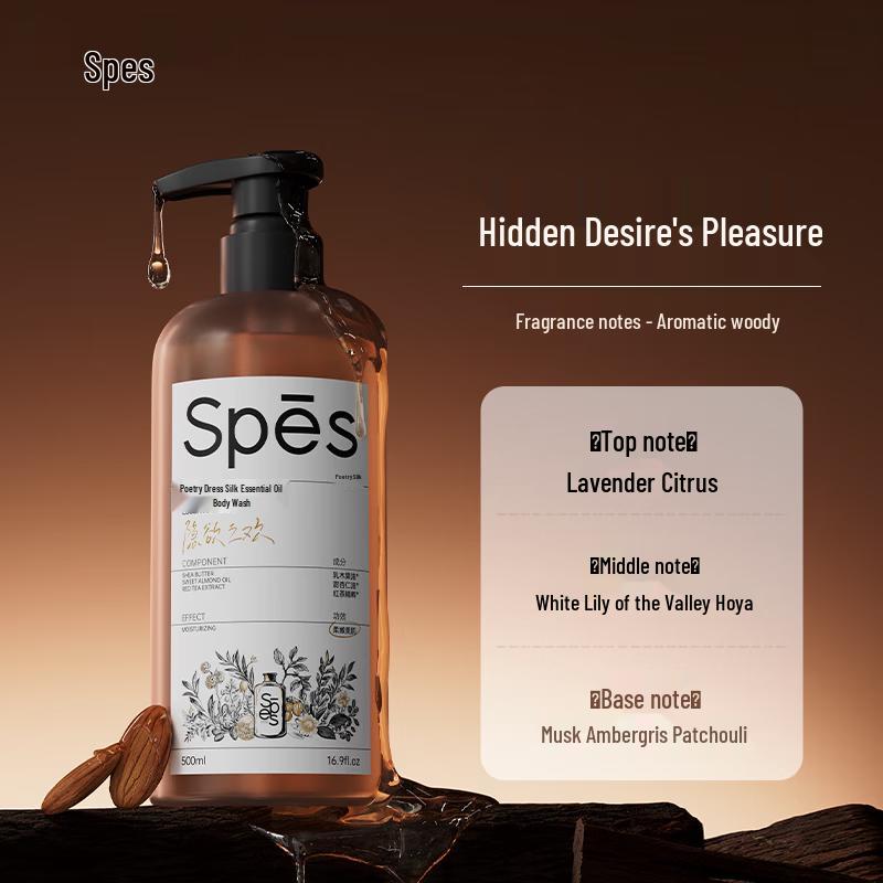 Spes Hidden Desire Essential Oil Shower & Bath Gel