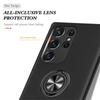 For Samsung Galaxy S25 Ultra Case PC+TPU Phone Cover with Rotatable Ring Holder