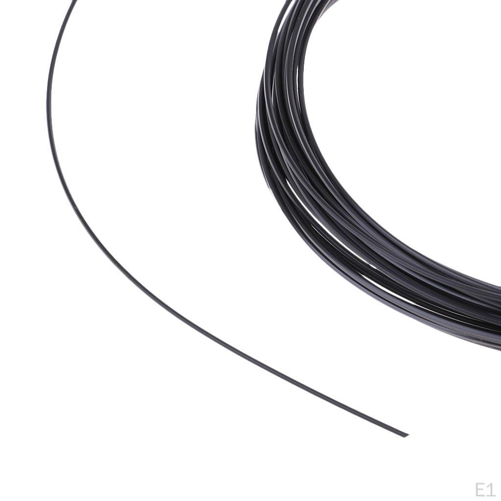 Professional 12M 1.24mm Hexagonal Tennis Racquet String Rough Surface