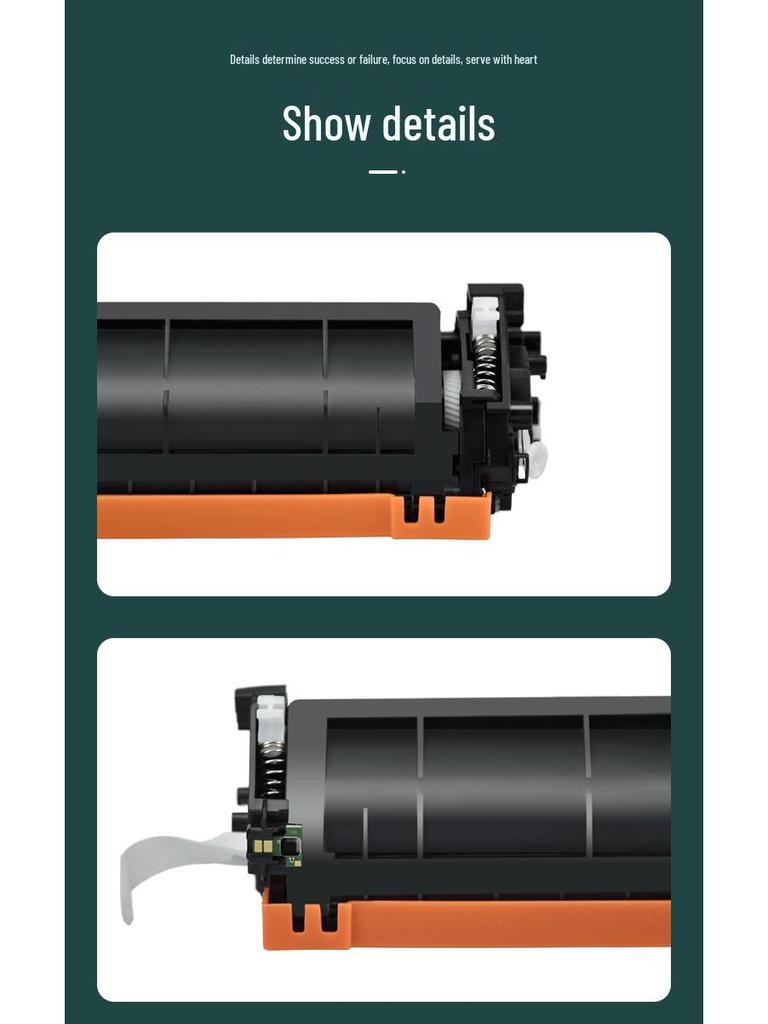 Kompatibilní s tonerovou kazetou HP pro tiskárny M129-M134 a M132, modely M132nw, M132fw a M132a.