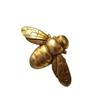 Golden Bee Resin Ornament Vintage Insect Animal Figurine Decorative Craft Desktop Statue For Home Wall Decoration