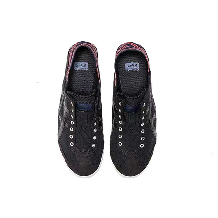 Onitsuka Tiger Unisex Mexico 66 Paraty Black Slip-On Sneakers 1183A437-001
