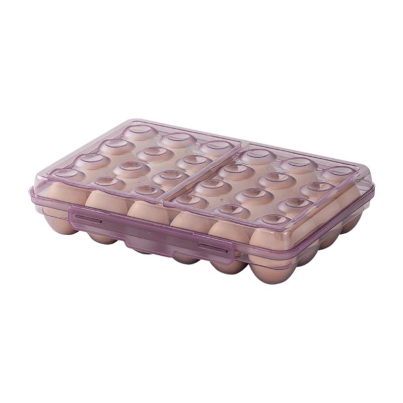 Clear Eggs Holder For Kitchen Storage Clear Plastic Container Organizers With Easy Cleaning Design Kitchen Eggs Tray