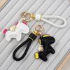 Horse Handmade Leather Car Keychain Pendant, Exquisite And Simple, Personalized Keychain Rope For Men And Women