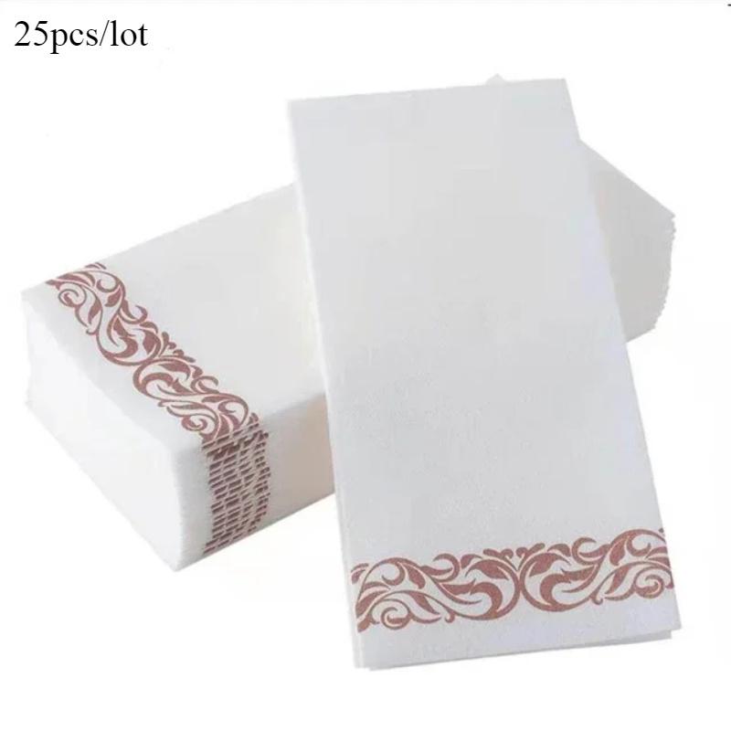 Paper Napkins Guest Towels Disposable Premium Quality Dinner Napkins Disposable Soft, Absorbent, Party Napkins Wedding Napkins