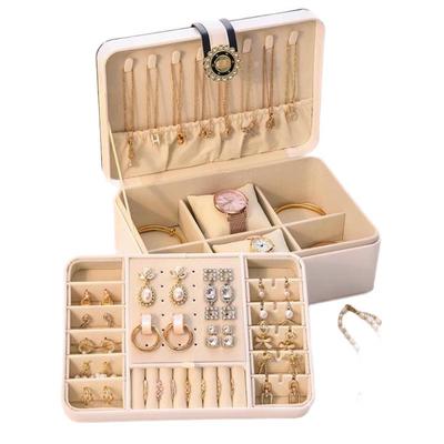 HANDUNYOU Large Capacity Jewelry Box