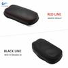 Fits 2008-2012 Honda Accord LEATHER Center Armrest Console Lid Cover 1*Black+Red