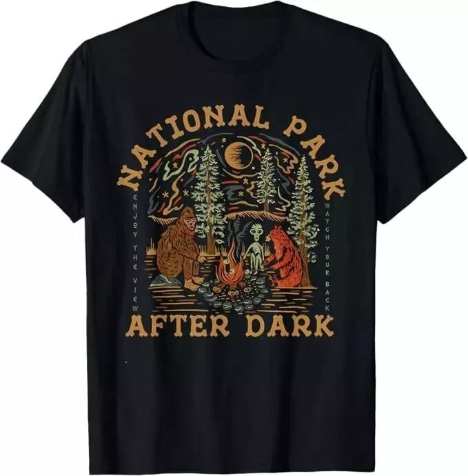 

Funny National Park After Dark T-Shirt 2XL