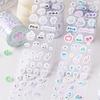 200cm/roll Cute Illustration Kitten Animal Theme Die-cut Tape Creative Notebook Guka Cup Collage Material DIY Decoration Tape