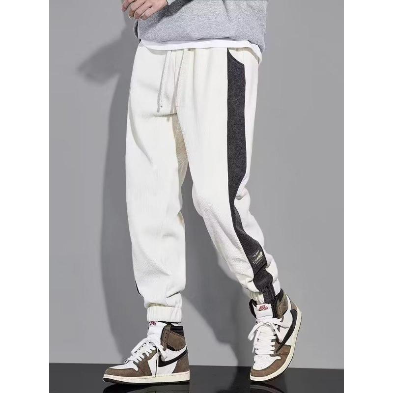 Casual Pants for Men's New Summer Thin Men's Sports Sweatpants for Men's Tying Trousers