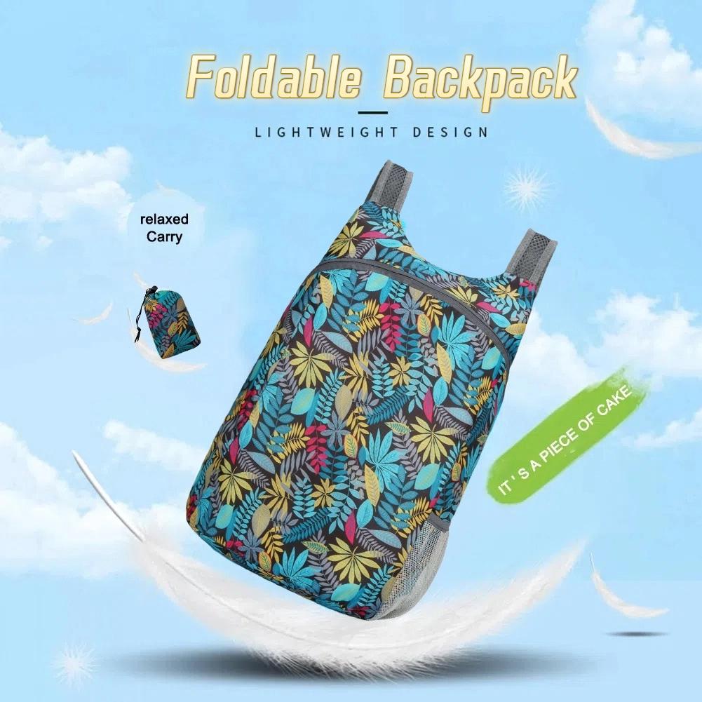 Travel Folding Backpack – Ultra-Light, Space-Saving Bag for Outdoor and Daily Use