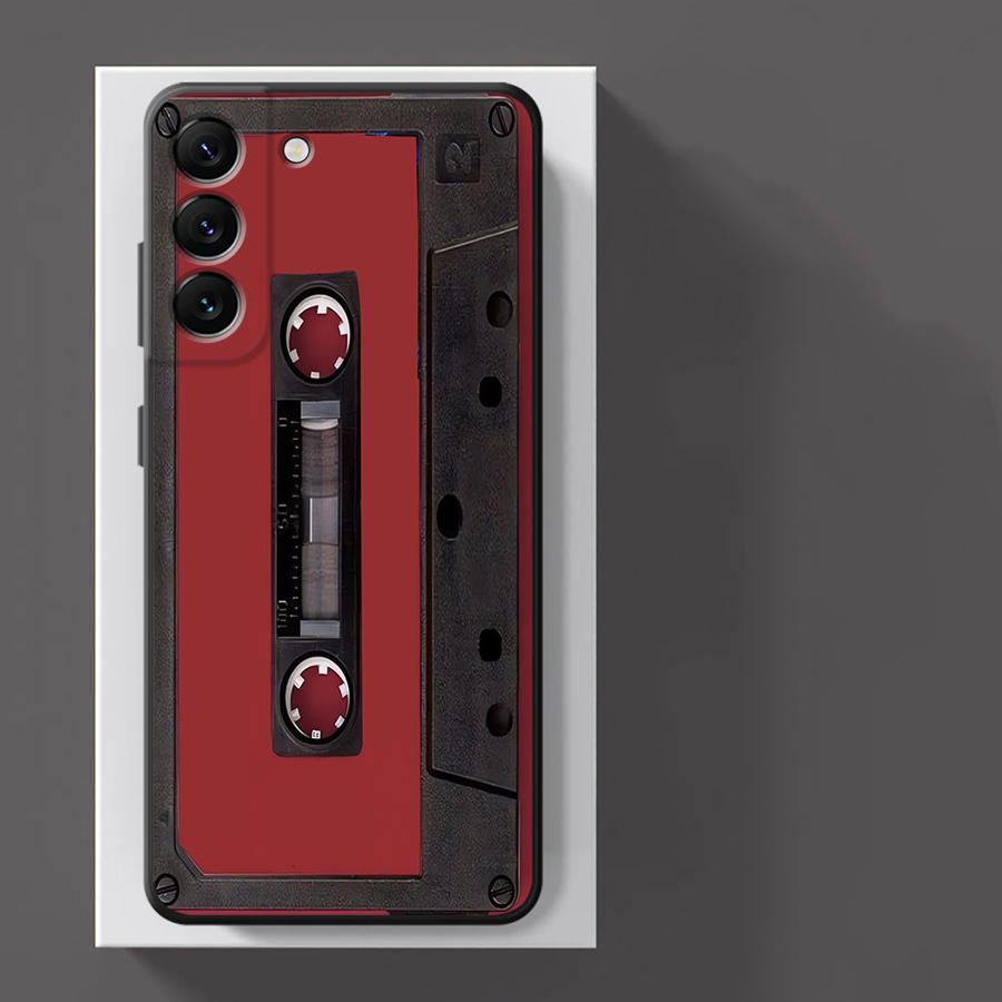 Vintage Cassette Case for Xiaomi Redmi Note 10 7 8 13 Pro Plus 9 11s 12s 12 Pro 14 11 10S 9S Funda Phone Cover