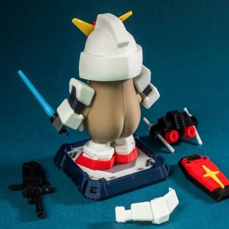 1 Set Anime Game Capibala Figure Model Creative Magnetic Capybara Statue Ornaments 3D Printing Sculpture Gifts For Kids