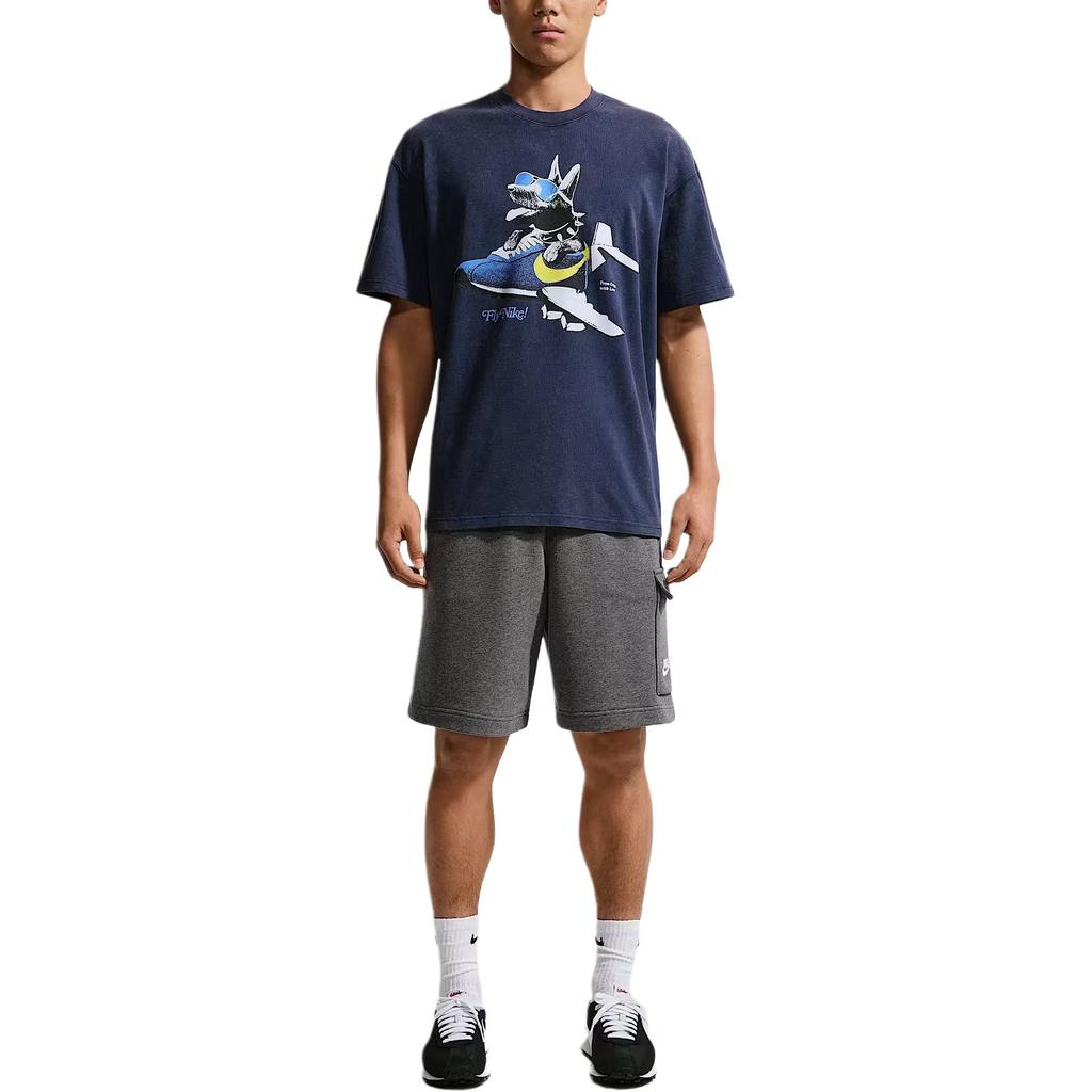 Nike Sportswear Casual Dropped Daily T-Shirt Men Tops IR7585-410