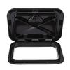 Boat Hatch Deck Cover Waterproofing Cover Black Rectangle Boat Access Door for Sailboats Yachts