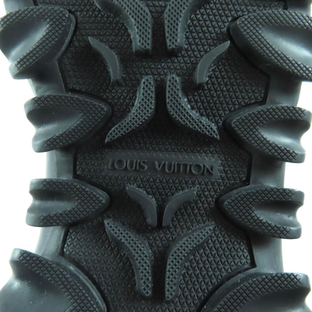 Pristine LOUIS VUITTON Sneakers Lash Line Black Leather Women 37 Used