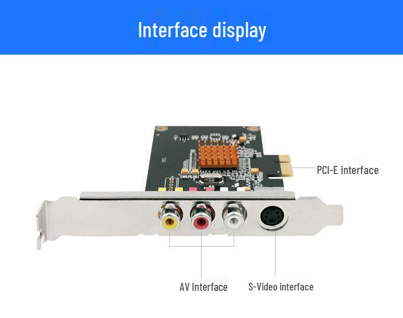 Analoge Videoaufnahmekarte für DV/AV-Camcorder und medizinischen Ultraschall