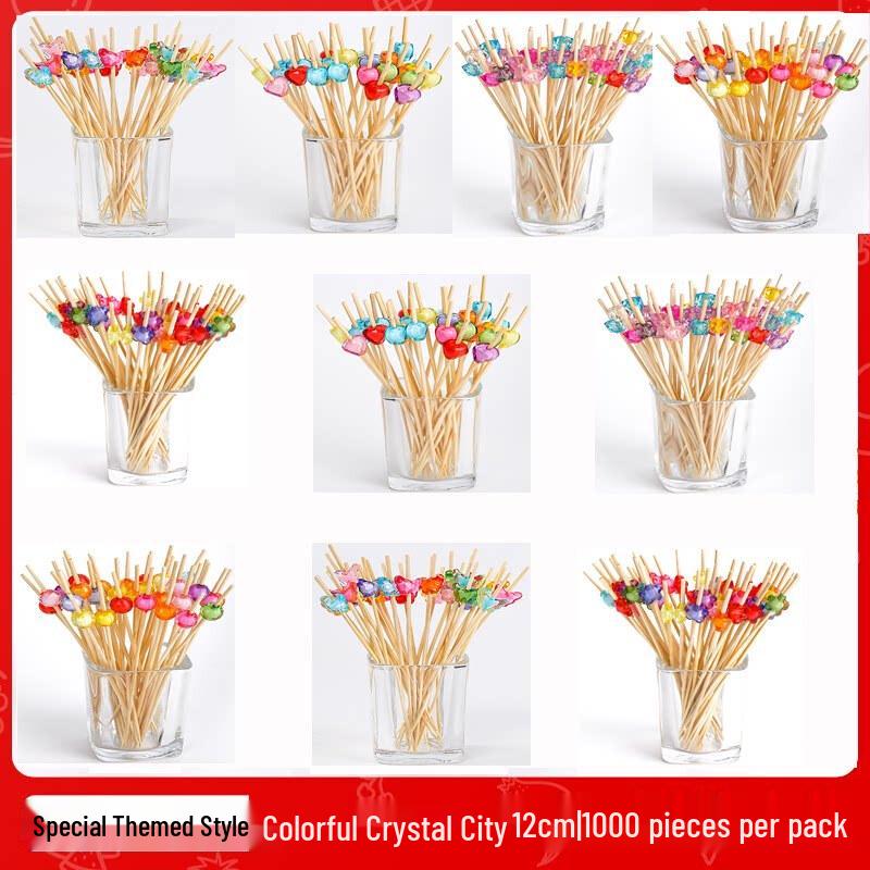 Disposable Bamboo Fruit Picks
