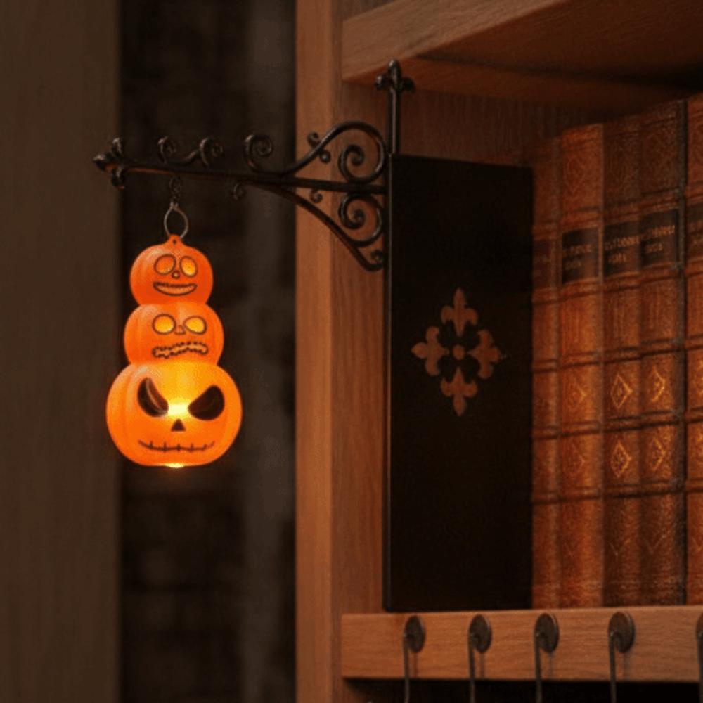 Fermalibri Lampione Stradale Nero Opaco Segnalibro in Ferro Battuto Luce Decorazione Libreria Gotica Cubicolo Ufficio