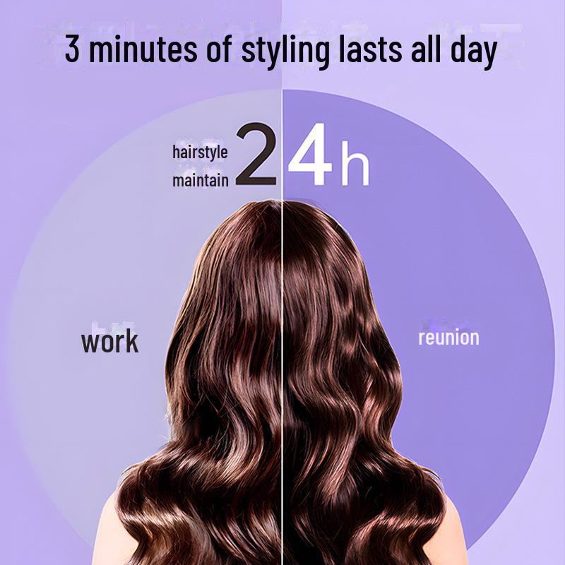 32mm Automatic Curling Iron with Negative Ion Technology - Handheld, Dorm-Friendly, Hair Safe, Big Wave Curler