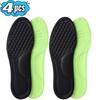 2/10pcs Unisex Soft Memory Foam Orthopedic Insoles Breathable Deodorizing Shoes Sports Anti-sweat Antibacterial Shoe Accessories
