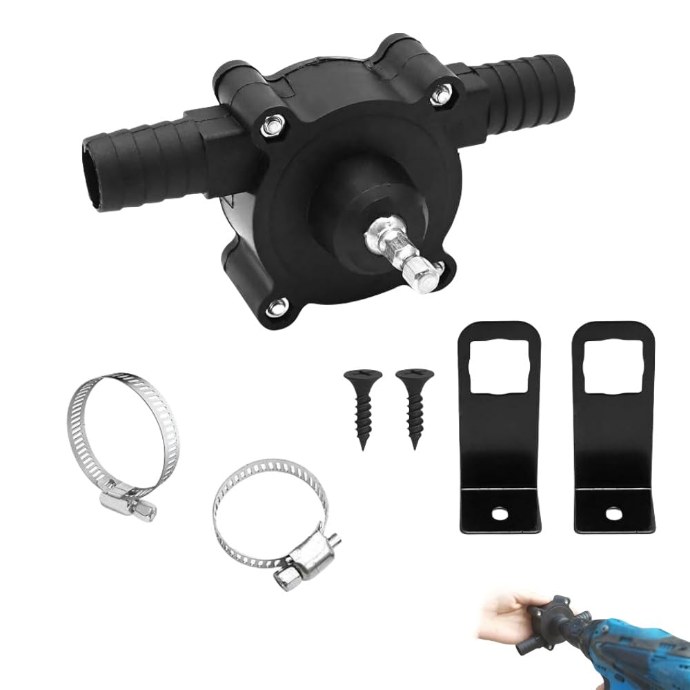 Portable Electric Drill Pump, Mini Hand Drill Electric Pump, Diesel Liquid