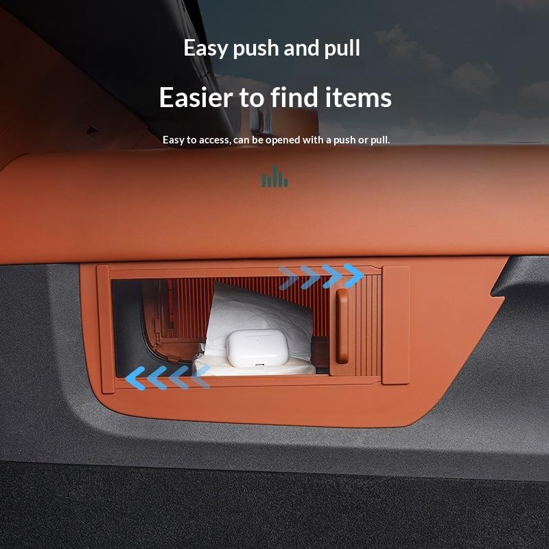 For Li L6 L7 L8 L9 2025 2024 Lixiang Under Center Console Privacy Storage Car Interior Organizer Divider