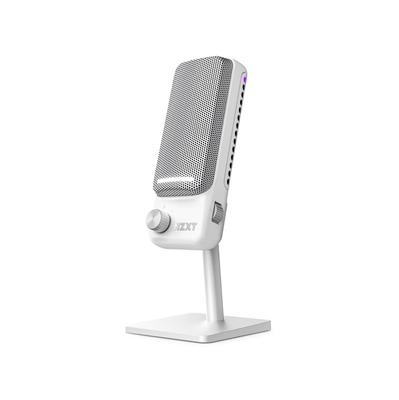NZXT CAPSULE ELITE WIRED USB MICROPHONE WHITE Cardioid Gaming Microphone White AP-PUMIC-W1 SP1193