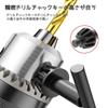 LOYELEY Drill Chuck Hex Shank SDS Inch Adapter Socket Black with Metal Key Impact Wrench Conversion Tool 13mm Electric Drill Chuck Impact Driver All