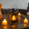 Wrought Iron Iron Wind Lamp Wind-proof Aromatherapy Candlestick Ornament  Desktop