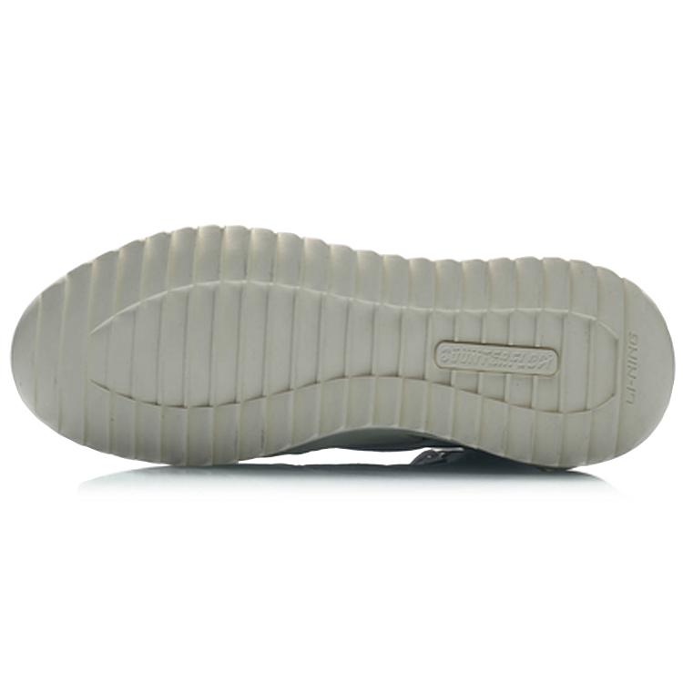 New LiNing CF Gold Age 2000 Cushioned Slip Resistant Rebound Mid Top Sports Casual Shoes Women's White AGCQ194-1