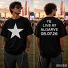 Kanye West Live v Estadio Metropolitano Algarve Tričko Unisex Dámské Harajuku Streetwear Krátký rukáv Yk Tričko