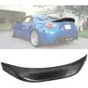 Trunk Spoiler Compatible with 20132020 Scion FRS Toyota 86 Subaru BRZ L Type Carbon Fiber Look PP Rear Tail Lip Deck Boot Wing