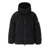 Fashion Versatile Hooded Comfortable Down Jacket Unisex Outerwear Black 2183B414-001