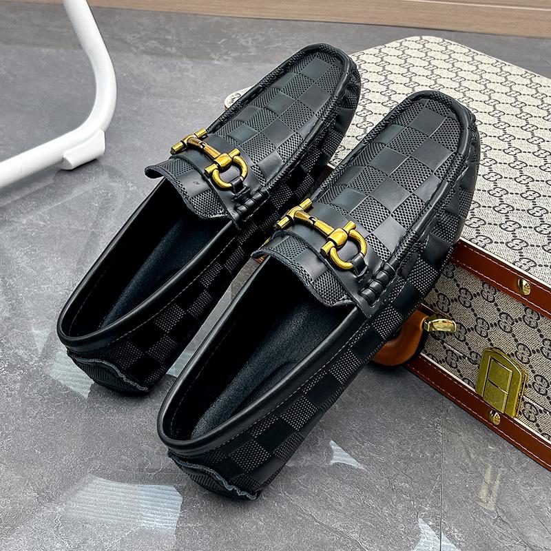 Men’s Moccasins Penny Loafer Driving Shoes Comfort Leather Flats Casual Slip-ons Plus Size Color Shoes for Men