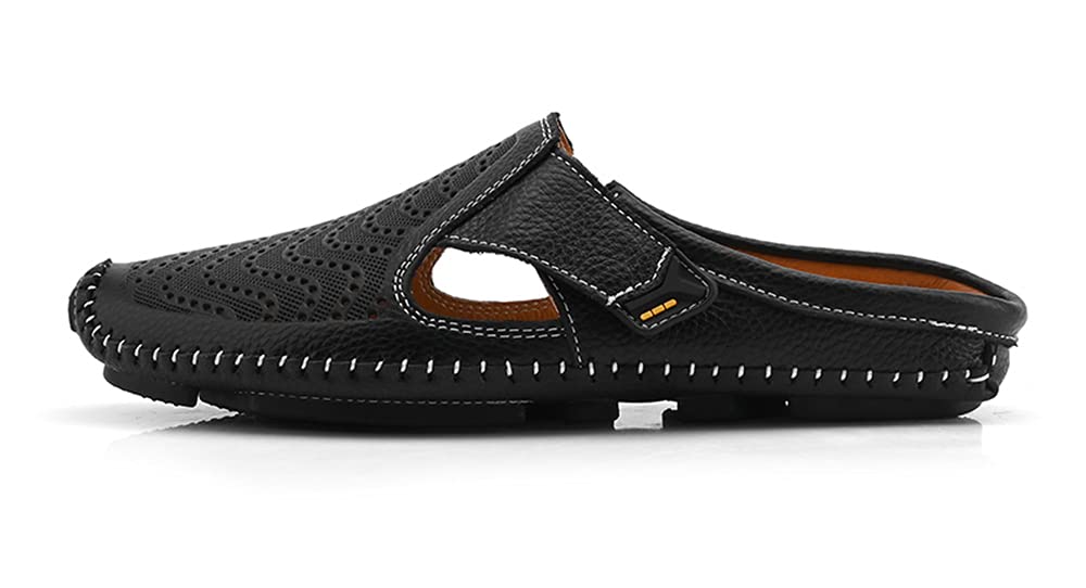 Business Natural No Katou-ni Men's Shoes, Sandals/Slippers, Leather, Office/Indoor Use, Heel, BTX-016HEI-25.0cm