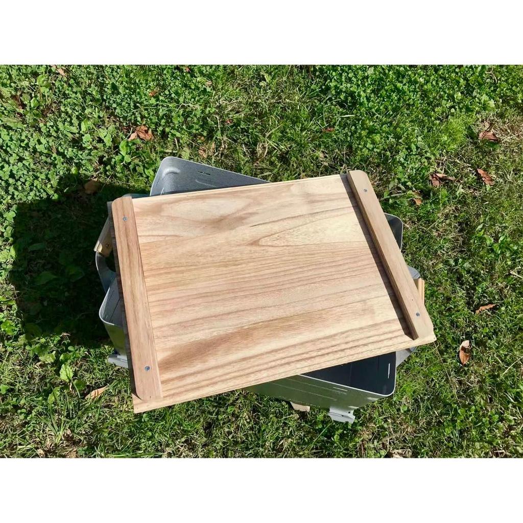 Outdoor Thin Shelf Container 50 Top, Original Snow Peak Ortega Pattern, Handmade, Camping, Outdoor