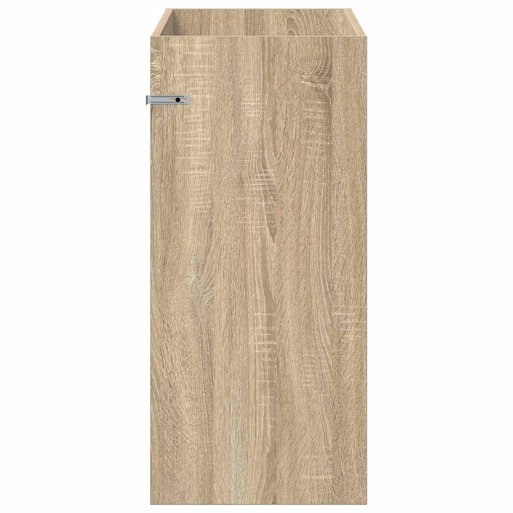 Bathroom Vanity Cabinet in Sonoma Oak 78.5 x 37.5 x 81 cm Particleboard