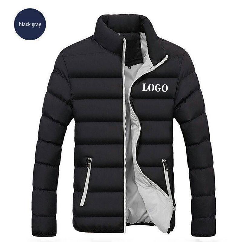 Men's Trendy Thickened Casual Cotton Jacket: Versatile, Warm Winter Coat
